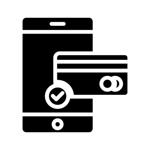 Mobile Payment, Ebanking, Online Banking, Mcommerce, Card Payment, icon