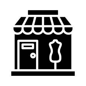 Shop, Store, Outlet, Commerce, Mannequin, icon