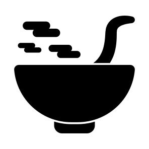 Food Bowl, Soup Bowl, Edible, Meal, Healthy Diet, Icon icon