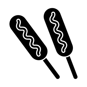 Sausage, Frankfurter, Banger, Wurst, Wiener, Icon icon