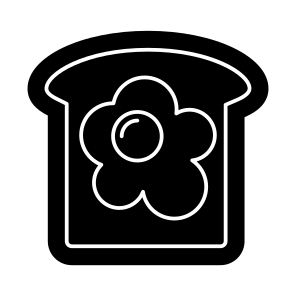 Toast, Bread, Edible, Breakfast, Healthy Mealx icon
