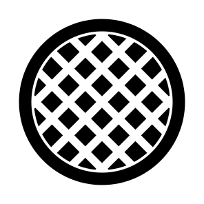Waffle, Snack, Breakfast, Edible, Eatable icon