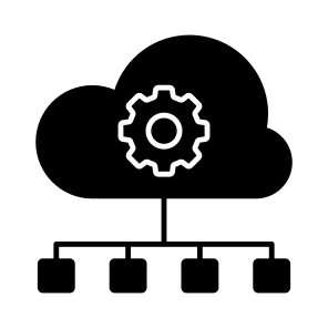 Cloud Setting, Cloud Configuration, Cloud Development, Cloud Config, Cloud Management, icon