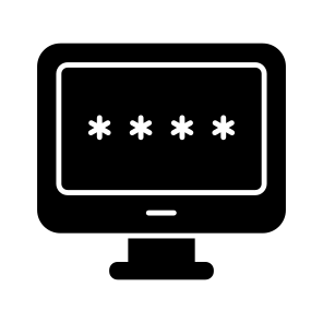 System Password, System Passcode, Secure System, System Security, System Protection icon