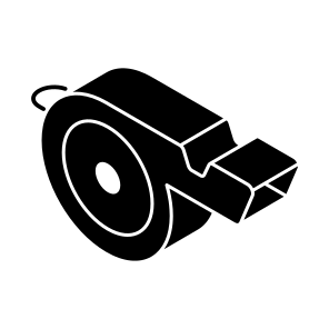 Whistle, Shrill Sound, Blare, Referee Whistle, Loud Sound icon