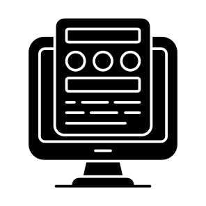 Web Design, Web Layout, Web Content, Websites Design, Web Template icon