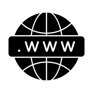 Www, World Wide Web, Search Box, Web Browsers, Web Network icon