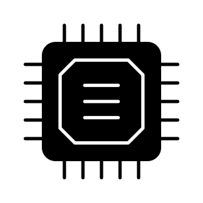 Microchip, Microprocessor, Chip, Semiconductor, Chipset icon