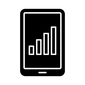 Mobile Signals, Phone Signals, Phone Signal Strength, Mobile Network Signal, Mobile Signal Bar icon