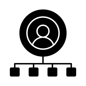 User Network, User Connection, Person Network, Profile Network, Profile Connection icon