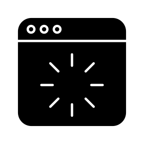 Web Loading, Website Loading, Webpage Loading, Page Loading Bar, Webpage Loading Buffer, icon