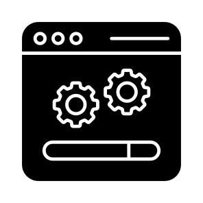 Web Setting, Web Configuration, Web Development, Web Installation, Website Setting icon