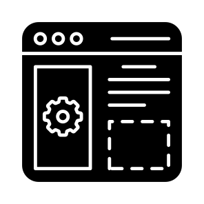 Web Setting, Web Configuration, Web Development, Web Management, Website Settings icon