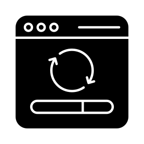 Web Update, Web Refresh, Web Reload, Reload Website, Reload Webpage icon