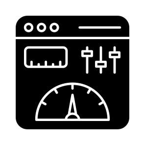 Website Speed Test, Online Speed Test, Web Speed Optimization, Webpage Speed Test, Web Optimization icon