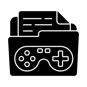 Game Folder, Document, Doc, Archive, Binder icon