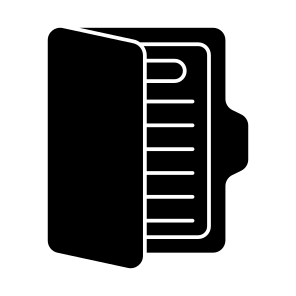 Icon, File Case, Document Case, Doc Case, File Case, Paper Case icon