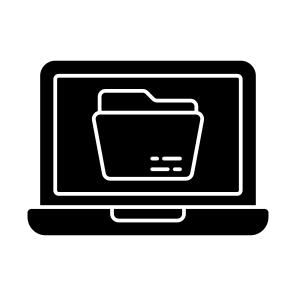 Online Folder, Online Document, Doc, Archive, Binder icon