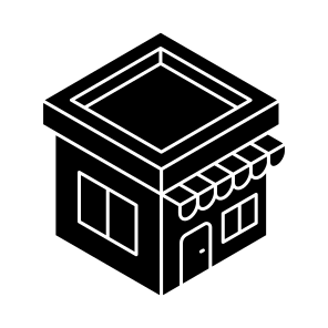 Shop, Store, Marketplace, Building, Commerce icon