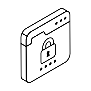 Web Security, Web Protection, Secure Website, Web Safety, Encrypted Website, icon