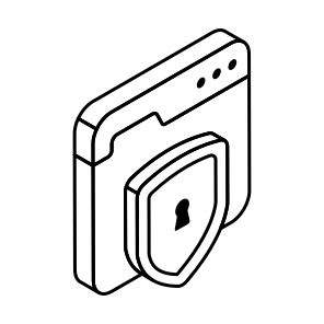 Web Security, Web Protection, Secure Website, Webs Safety, Encrypted Website, icon