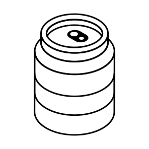 Tin Pack, Tin Drink, Beverage, Cold Drink, Soft Drink icon