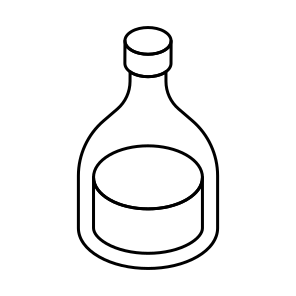 Wine Bottle, Alcohol, Beer, Whisky, Brandy icon