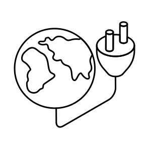 Global Plug, Global Switch, Global Connectivity, Global Electricity, Worldwide Plug icon