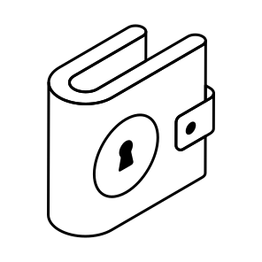 Secure Wallet, Wallet Security, Wallet Protection, Billfold Security, Notecase Security icon