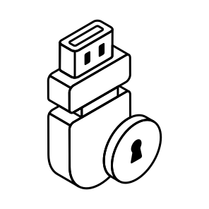 Usb Security, Usb Protection, Pen Drive Security, Pendrive Protection, Secure Usb icon