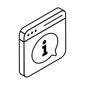 Ino Chat, Info Message, Information Message, Information Chat, Online Chat icon