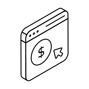 Ppc, Cpc, Pay Per Click, Cost Per Click, Website Payment, icon