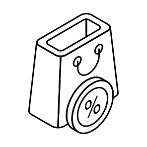 Shopping Discount, Shopping Bag, Shopping , Discount, Online Shopping icon