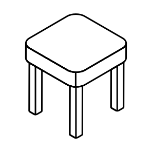 Desk, Table, Tabletop, Furniture, Wooden Table icon