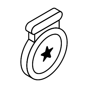 Medal, Award, Reward, Achievement, Success icon