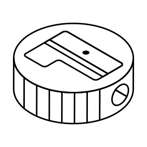 Sharpener, Stationery, Educational Tool, School Supplies, Pencil Sharpener, icon