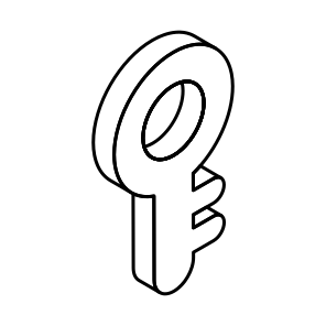 Key, Access, Security, Protection, Encryption icon