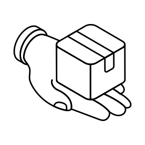 Parcel Care, Package Care, Carton Care, Box Care, Logistic Service icon