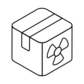 Radioactive Carton, Radioactive Package, Radioactive Parcel, Radioactive Box, Logistic Delivery icon