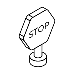 Stop Board, Roadboard, Signboard, Info Board, Guideboard icon