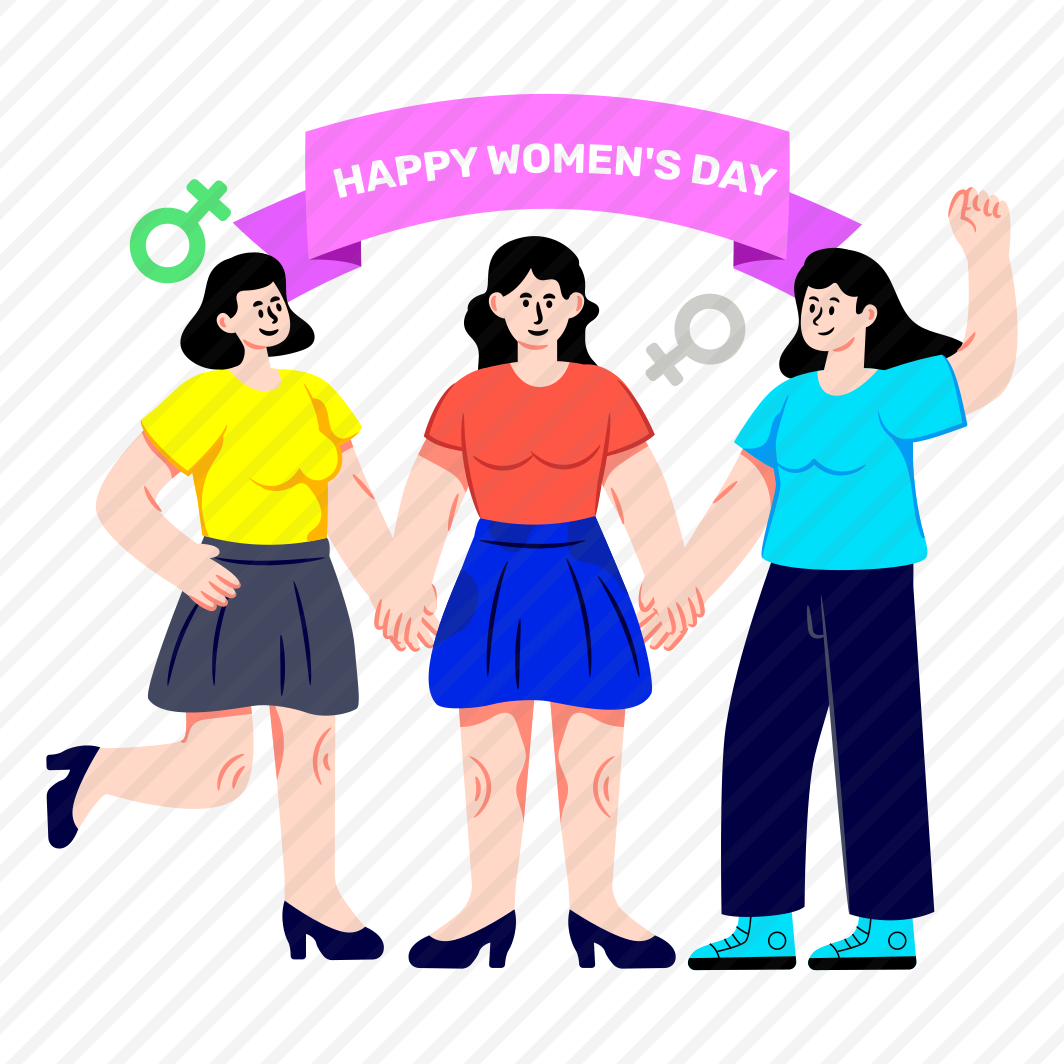 Happy Women's Day, Women's Day Celebration, Women's Day Event, Happy Girls, Feminist Day, preview
