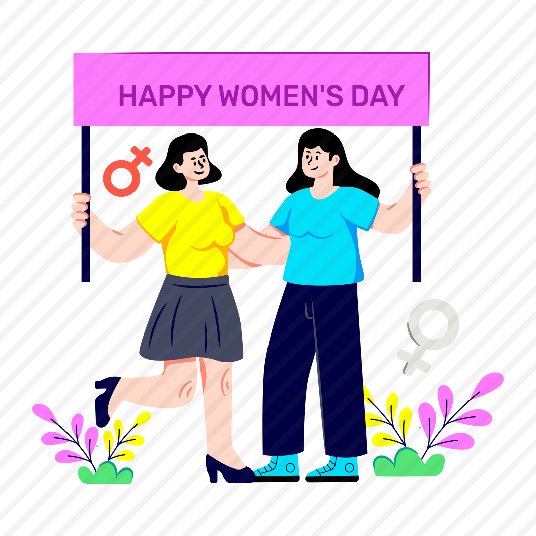 Happy Women's Day, Women's Day Celebration, Women's Day Event, Women's Day Banner, Feminist Day, preview