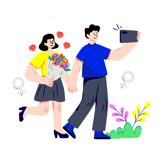 Taking Selfie, Taking Picture, Women's Day Celebration, Taking Photo, Women's Day Photography illustration