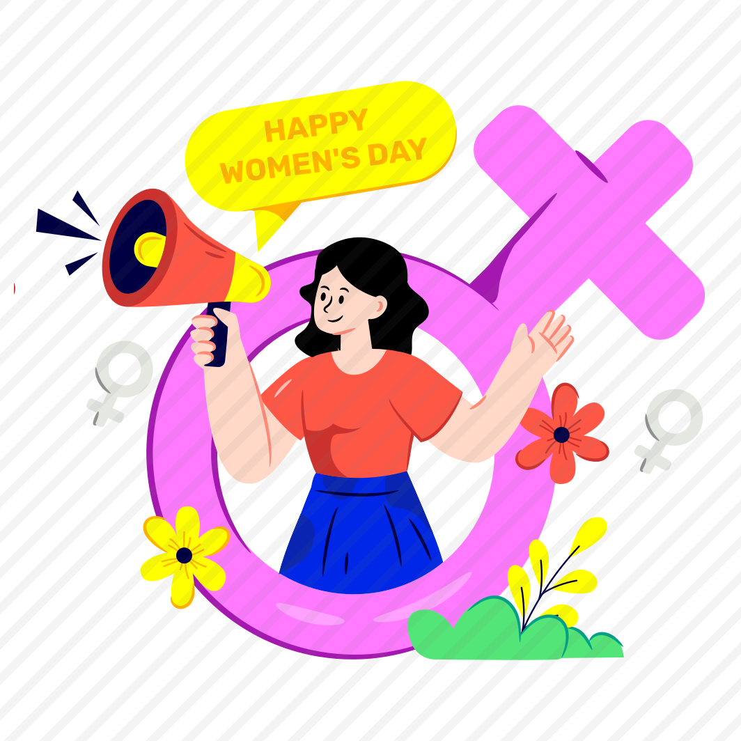 Women's Day Announcement, Women's Day Voice, Feminism Campaign, Women Strength, Women Empowerment preview