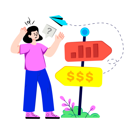 Choose Path, Choose Direction, Decision Making, Path Selection, Path Confusion illustration