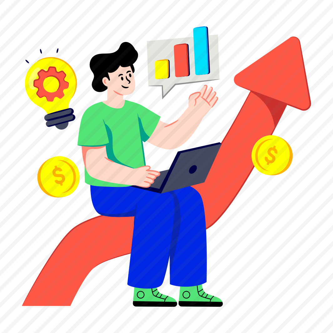 Financial Analyst, Growth Presentation, Data Analytics, Infographic, Statistics, preview