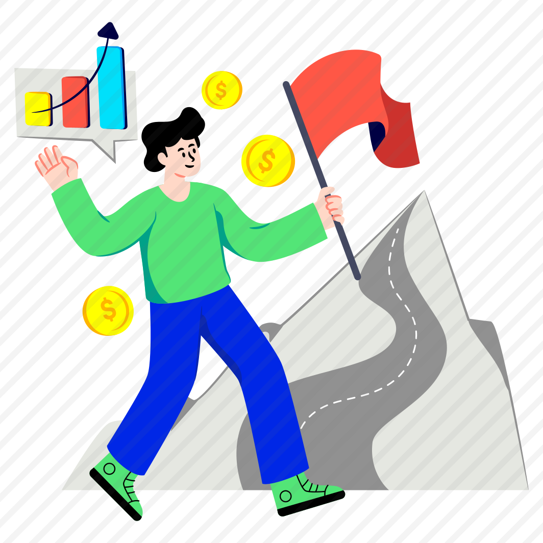 Mission Accomplished, Mission Achieved, Mission Successful, Flagged Mountain, Victory, preview