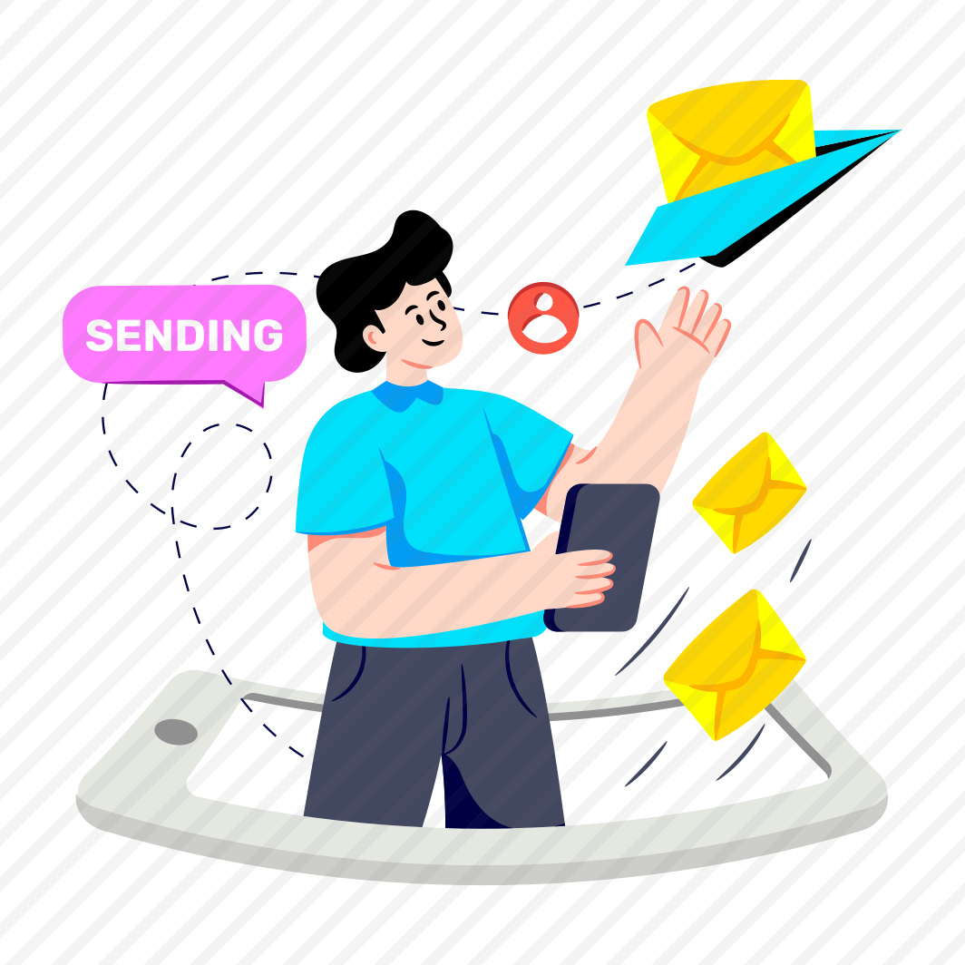 Send Email, Send Mail, Send Letter, Send Correspondence, Send Message preview