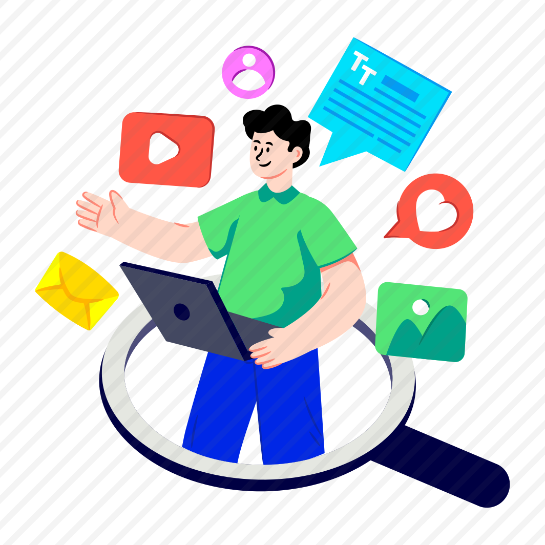 Social Media Analyst, Social Media User, Social Media Manager, Social Network, Social Platform preview