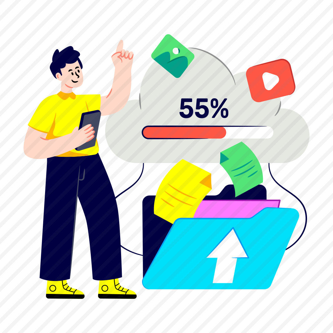 Cloud Data Downloading, Cloud Data Installation, Cloud Technology, Cloud Computing, Cloud Data Uploading preview